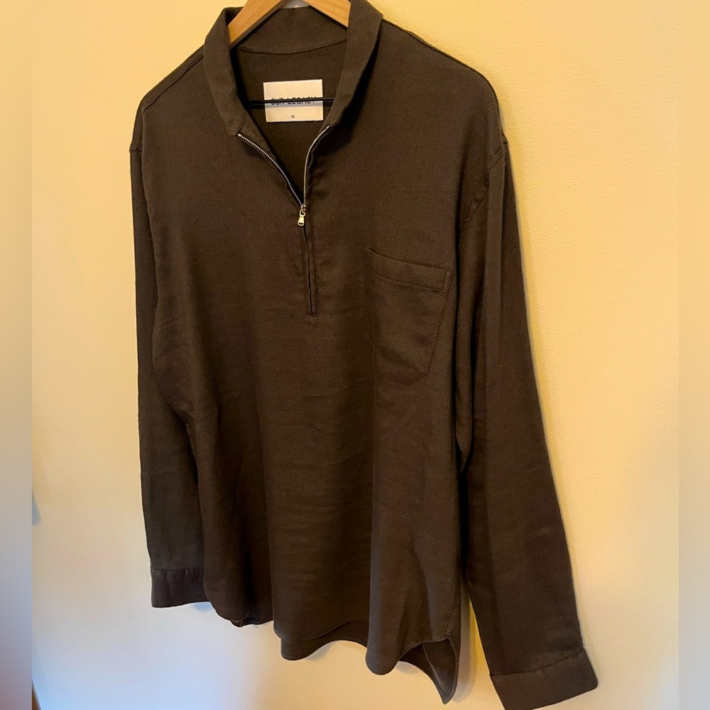 OUR LEGACY Shawl Zip Shirt